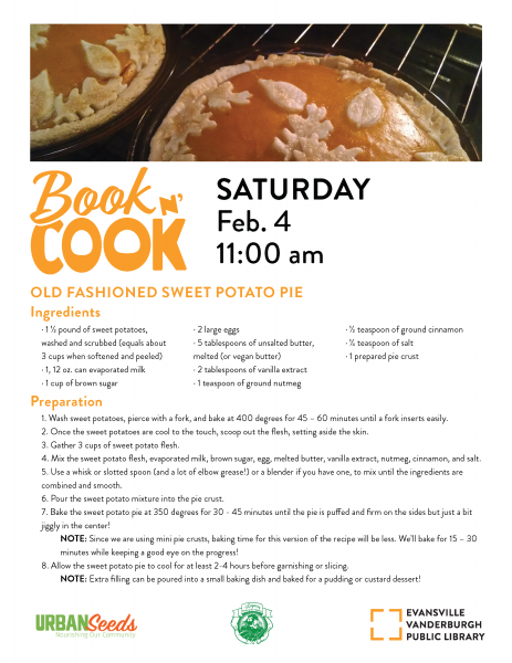 Image for event: Book n' Cook